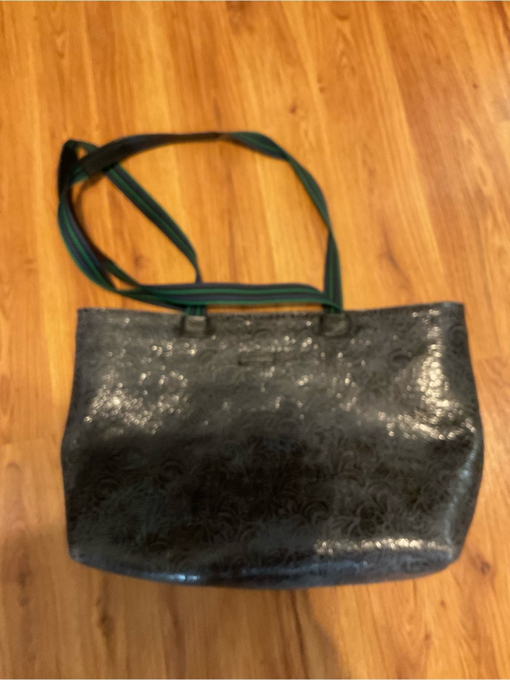 Consuela Steely Easy Tote Your Black Tooled Tote